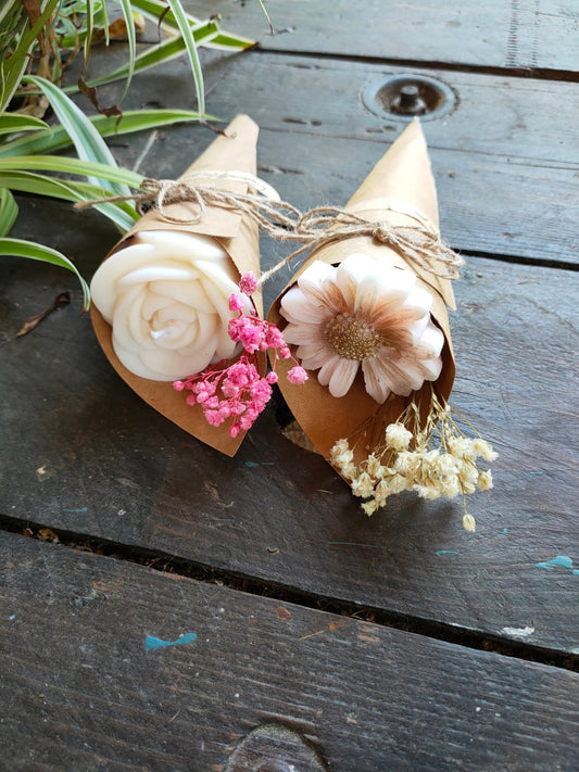 Cône fleur