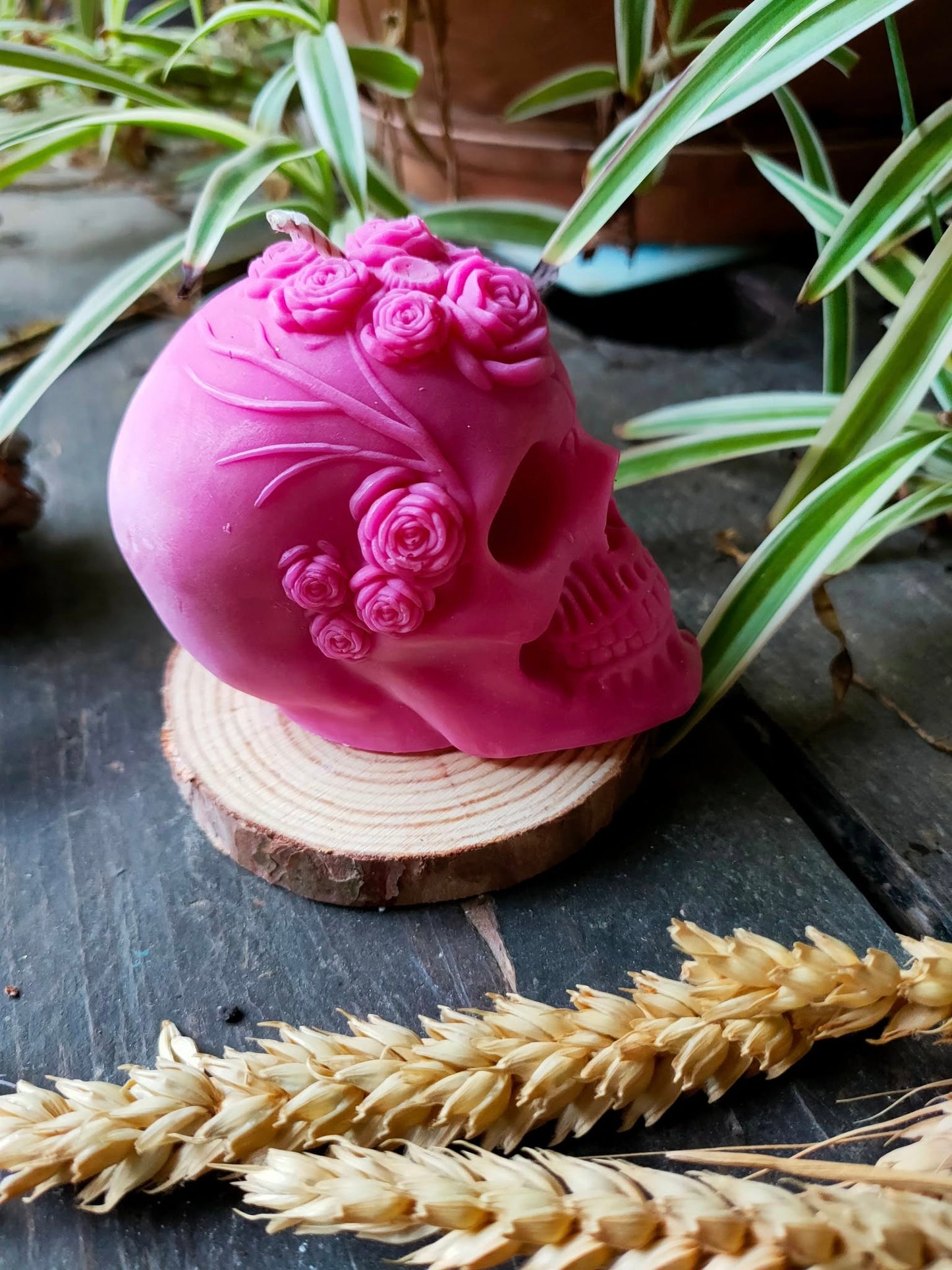 Bougie Tête de mort