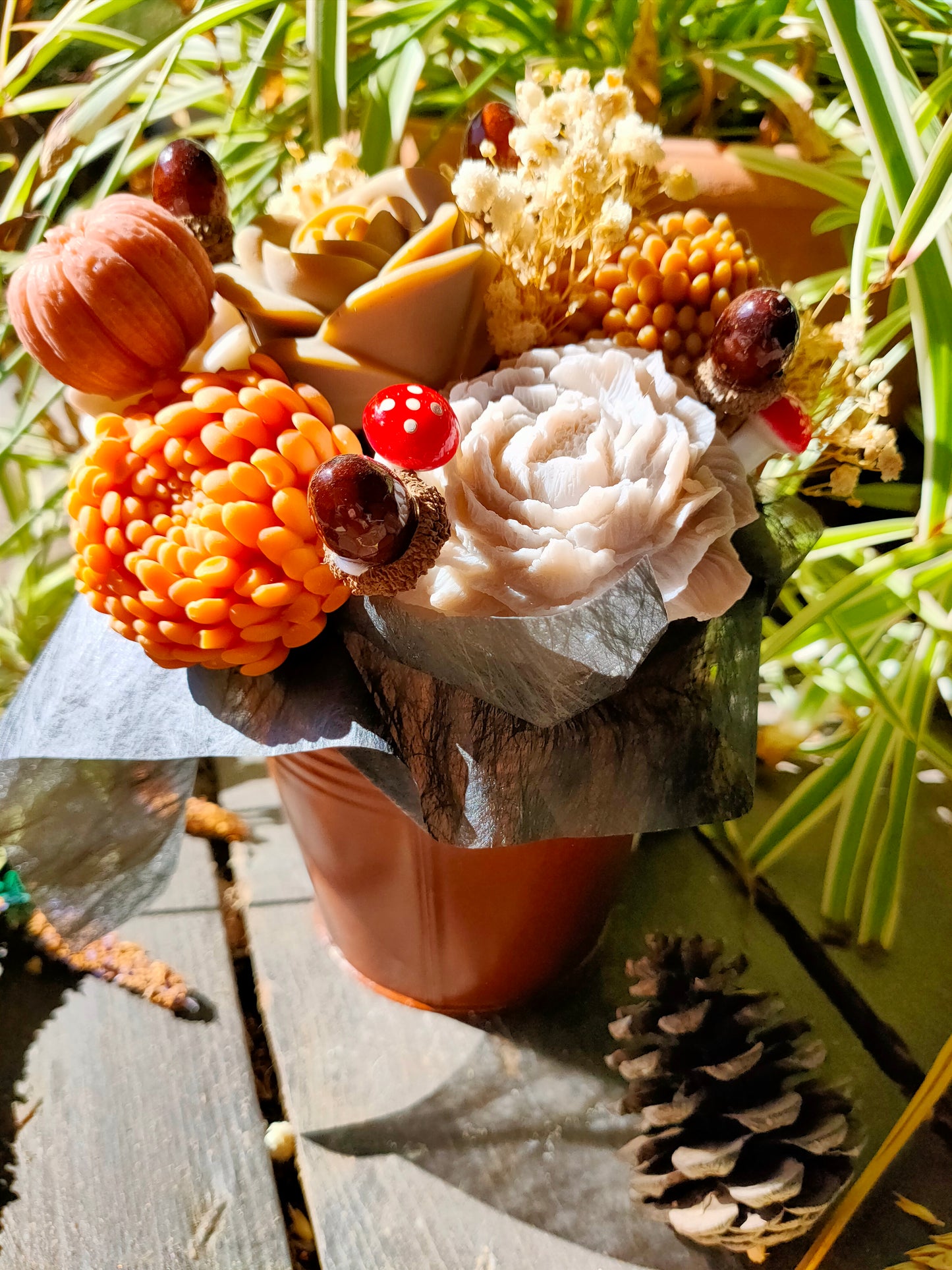 Bouquet boule d' épine