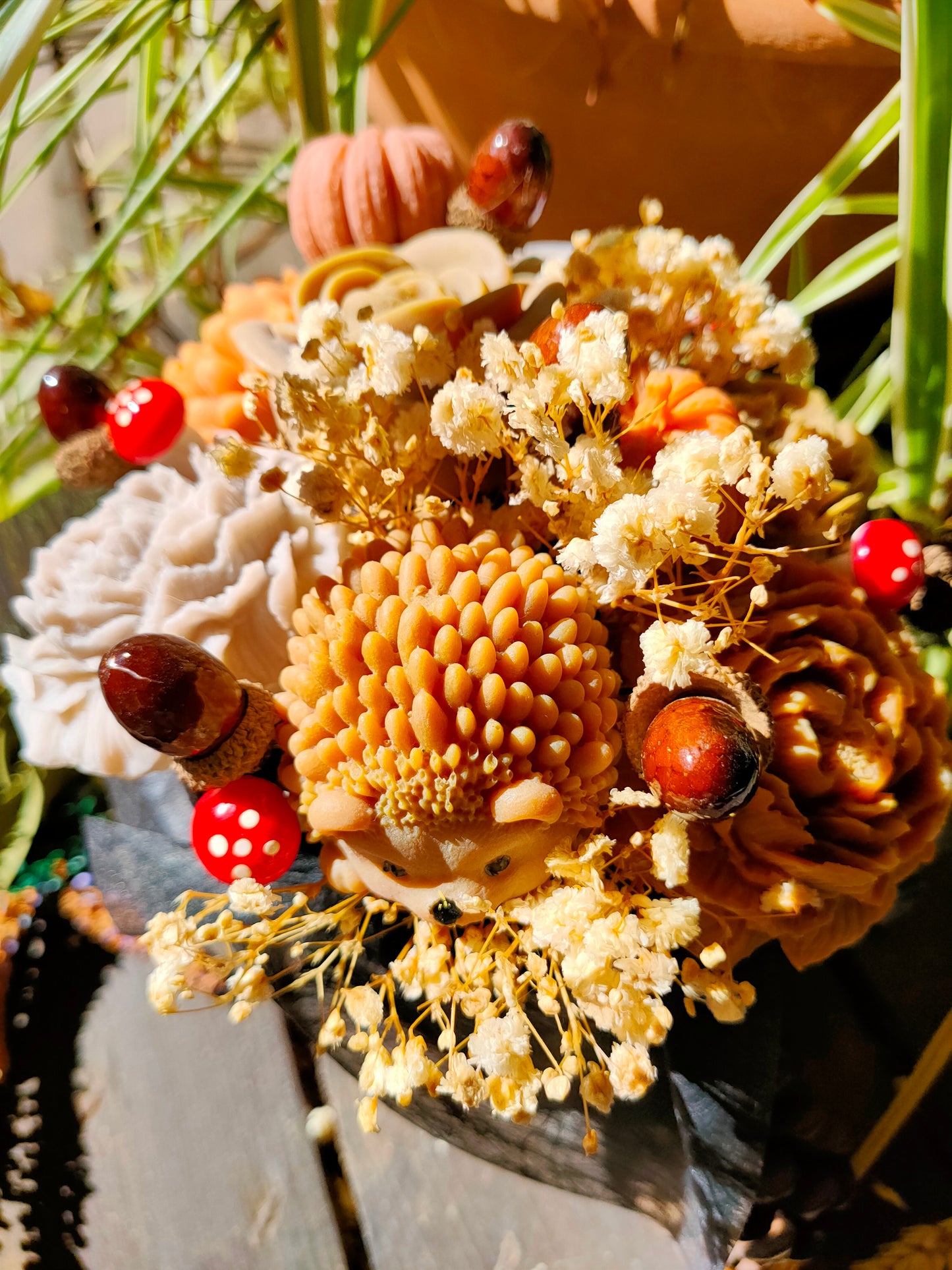 Bouquet boule d' épine