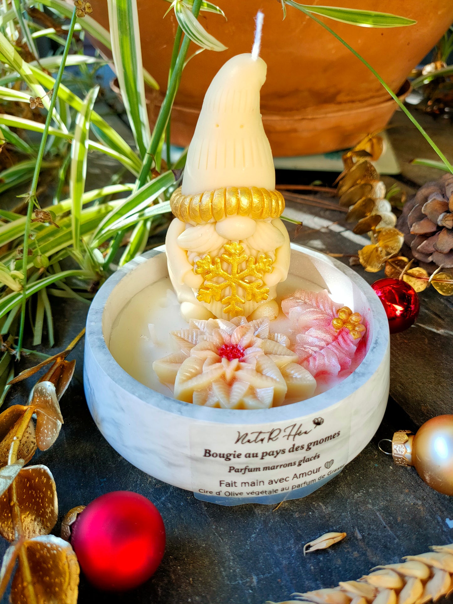 Bougie Au pays des gnomes