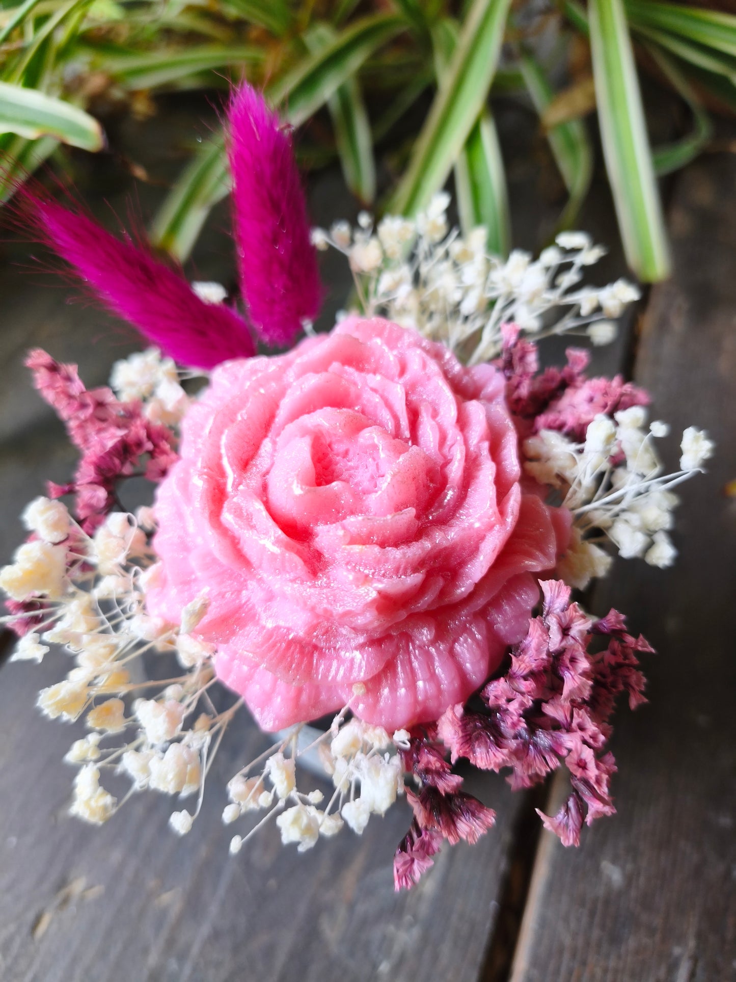 🌸 Pétales de Bonheur – Bouquet parfumé Rose Ancienne