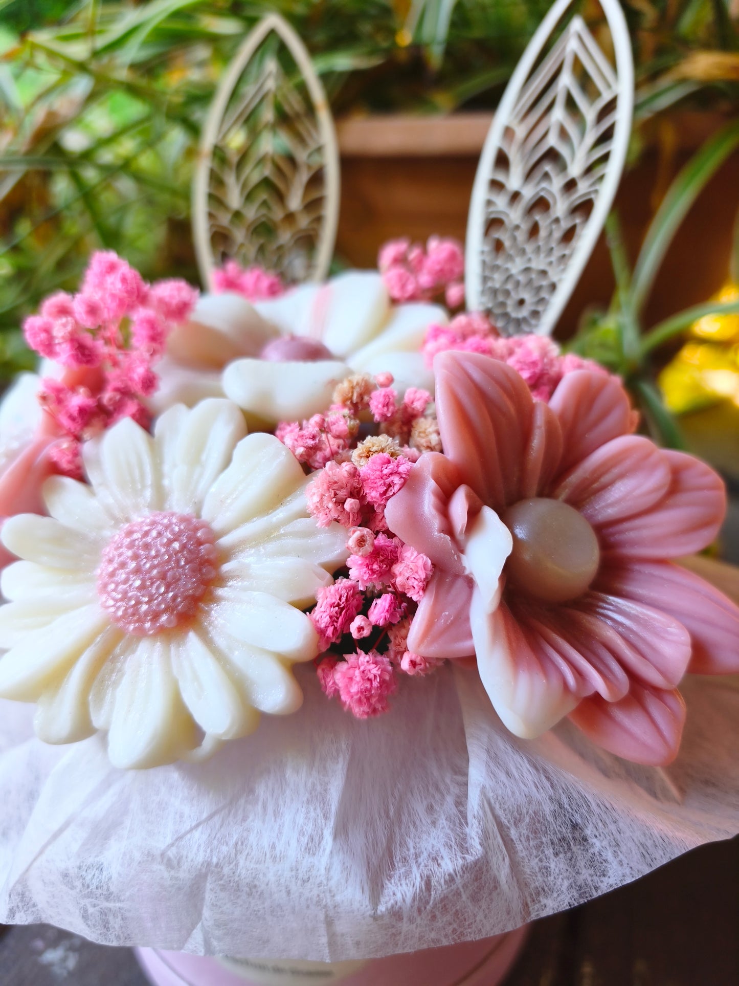 Jardin de Douceur – Bouquet parfumé Pêche de Vigne