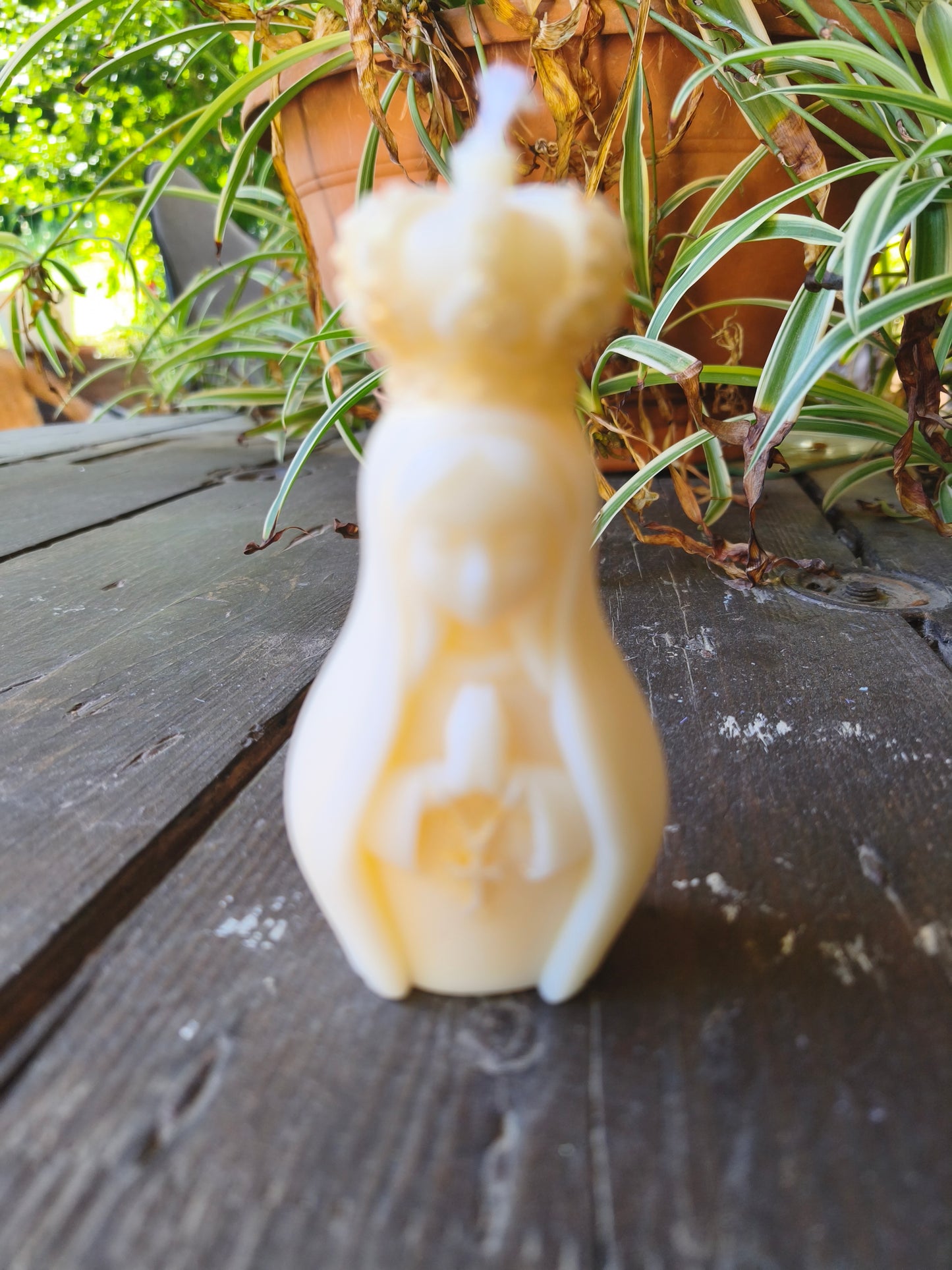 Vierge Artisanale en Cire Végétale | Avec ou Sans Parfum