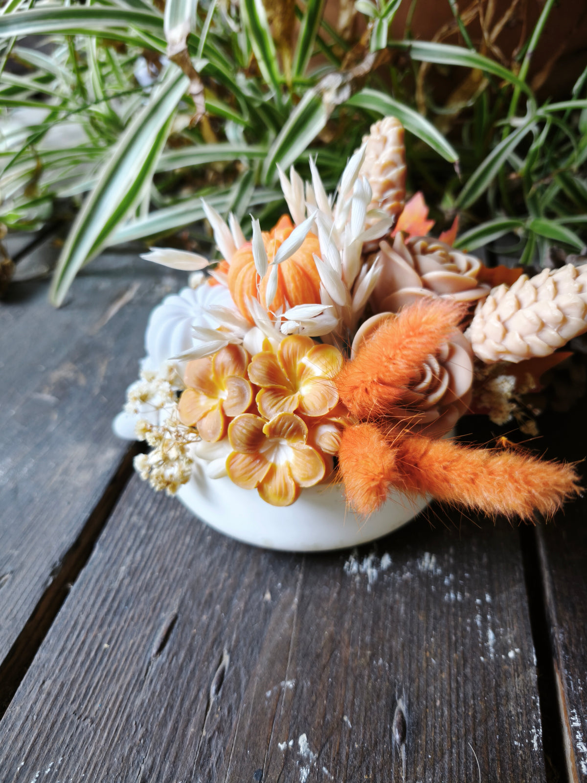 Douceur d’automne – Bouquet de fondants parfumés Citrouille vanillée