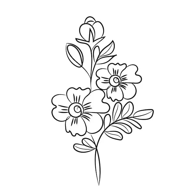 Petits bouquets de cire