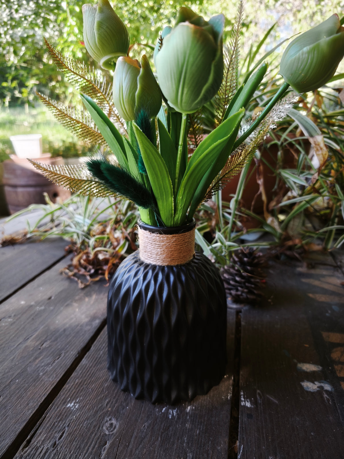 Éclat de Jade – Bouquet de tulipes parfumées au Musc
