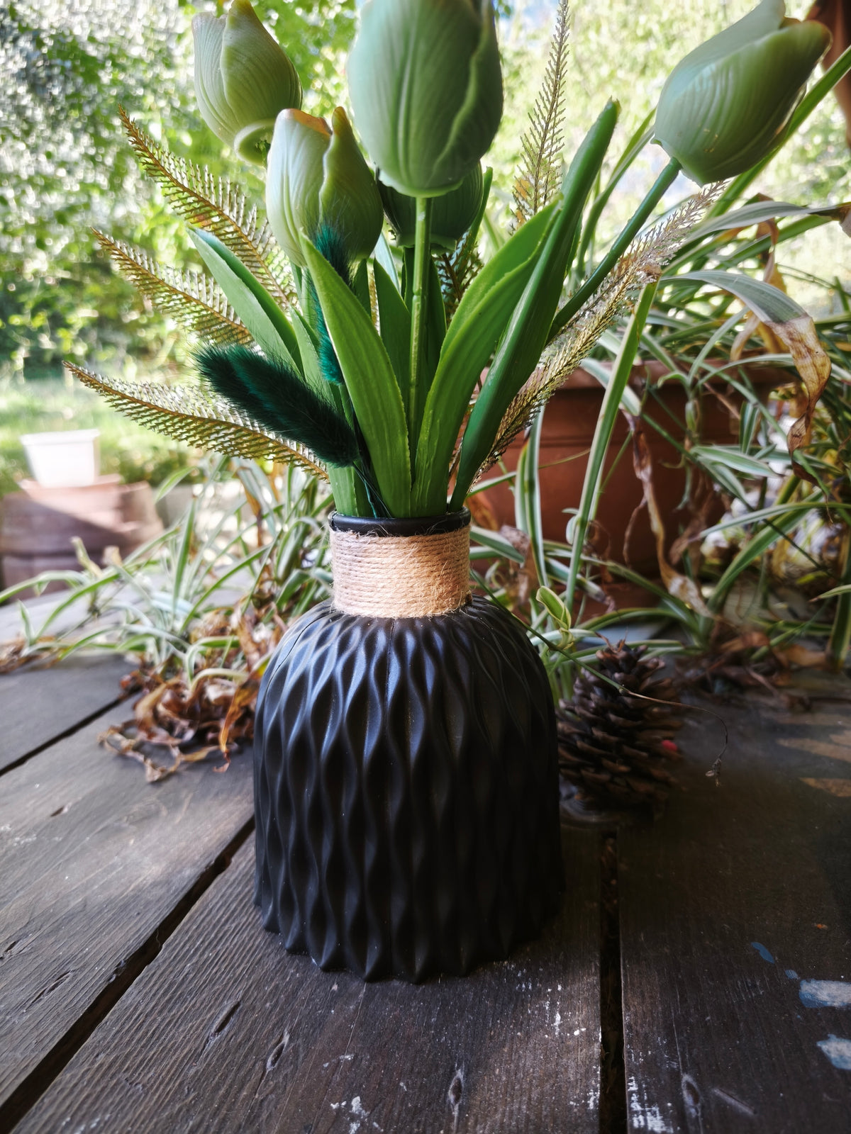 Éclat de Jade – Bouquet de tulipes parfumées au Musc