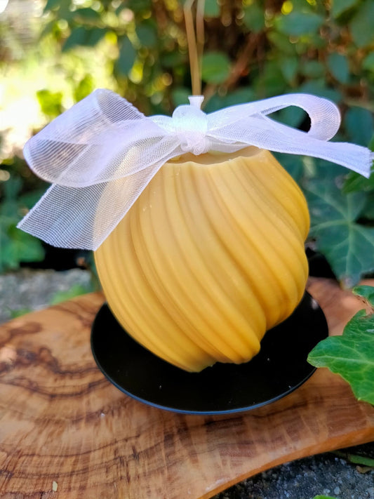 Bougie torsadée