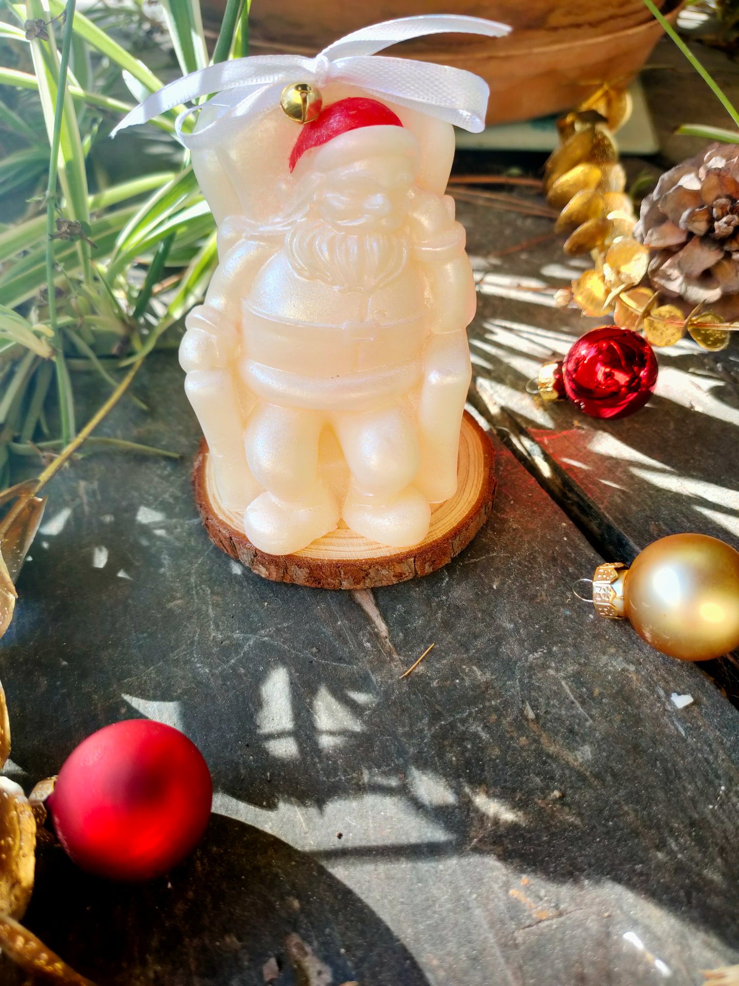 Bougie Petit papa Noël