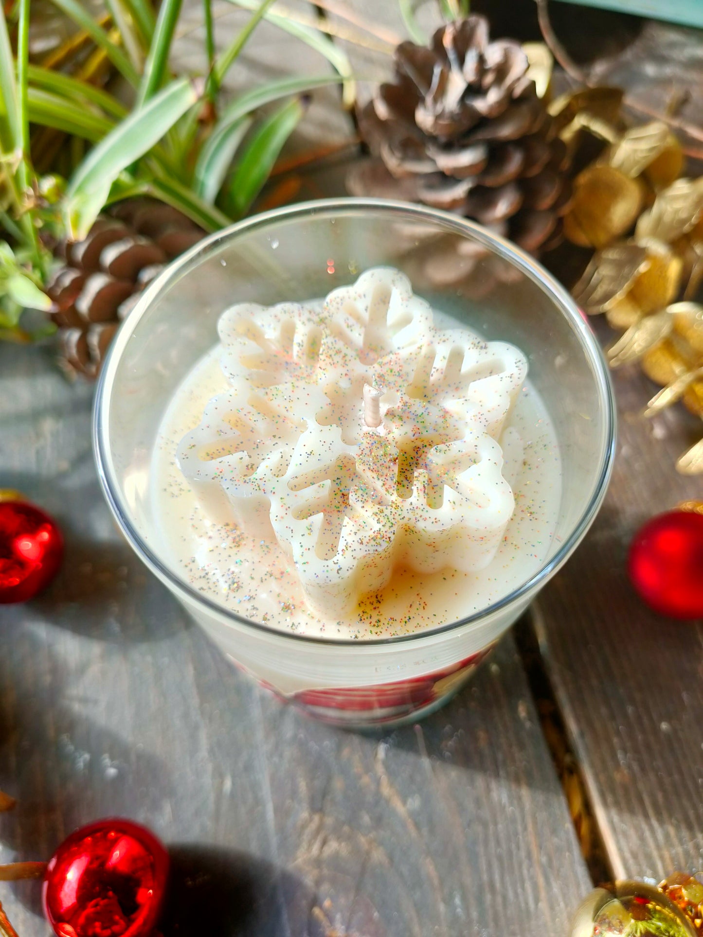 Bougie Étoile de Noël