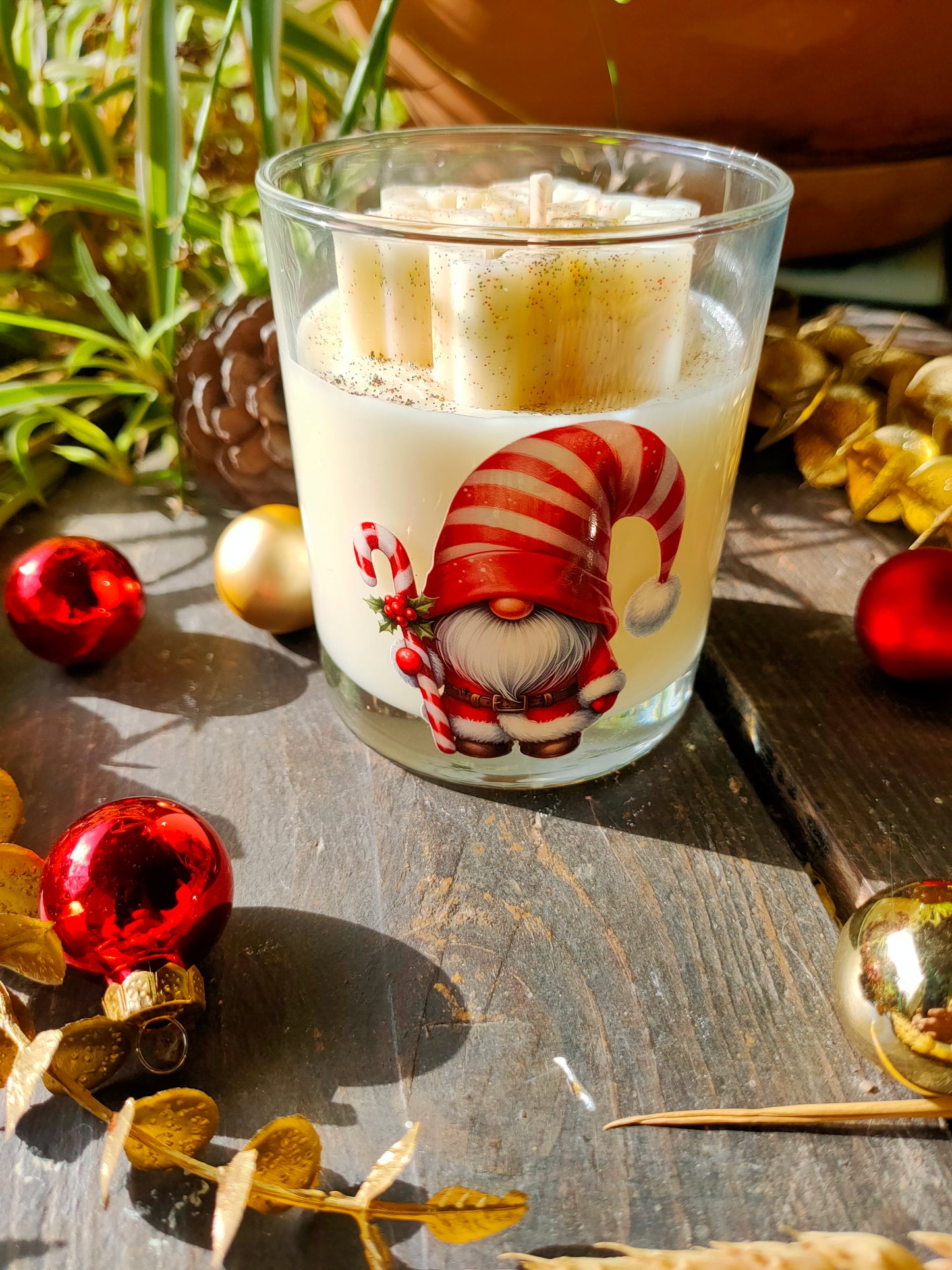 Bougie Étoile de Noël