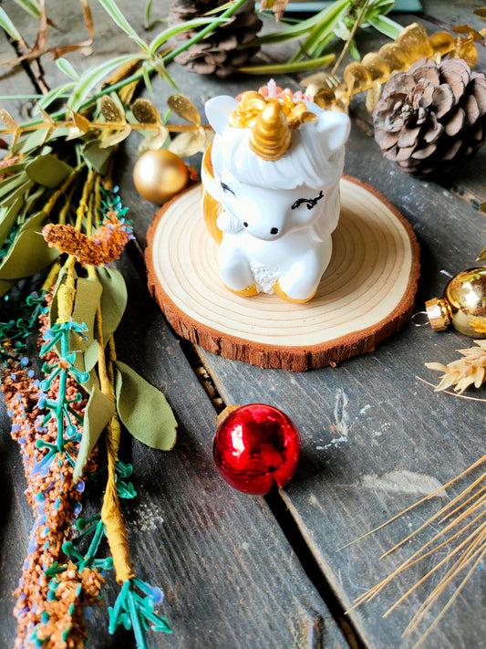 Bougie Licorne enchantée