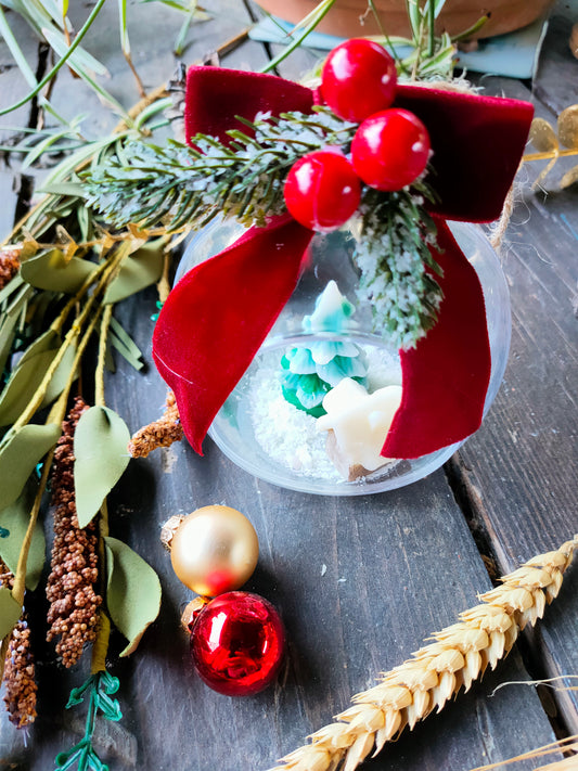 Boule de Noël enchantée