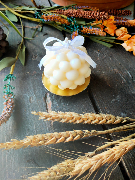 Bougie Bulle ronde - Doux rêves