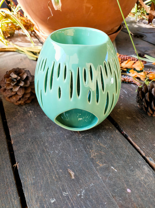 Brûle-parfum  Ovali Olive