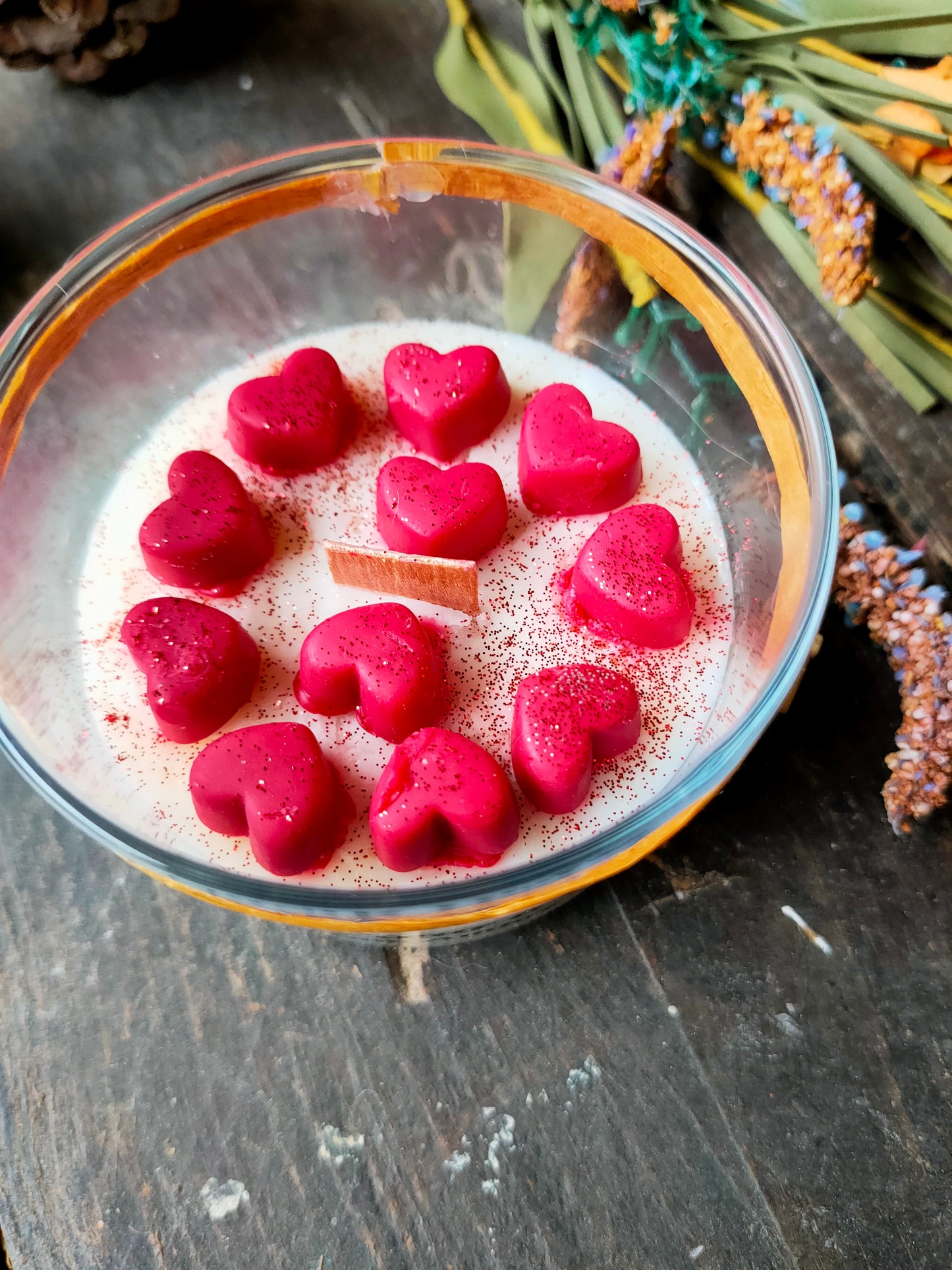 Bougie Cœur à Cœur