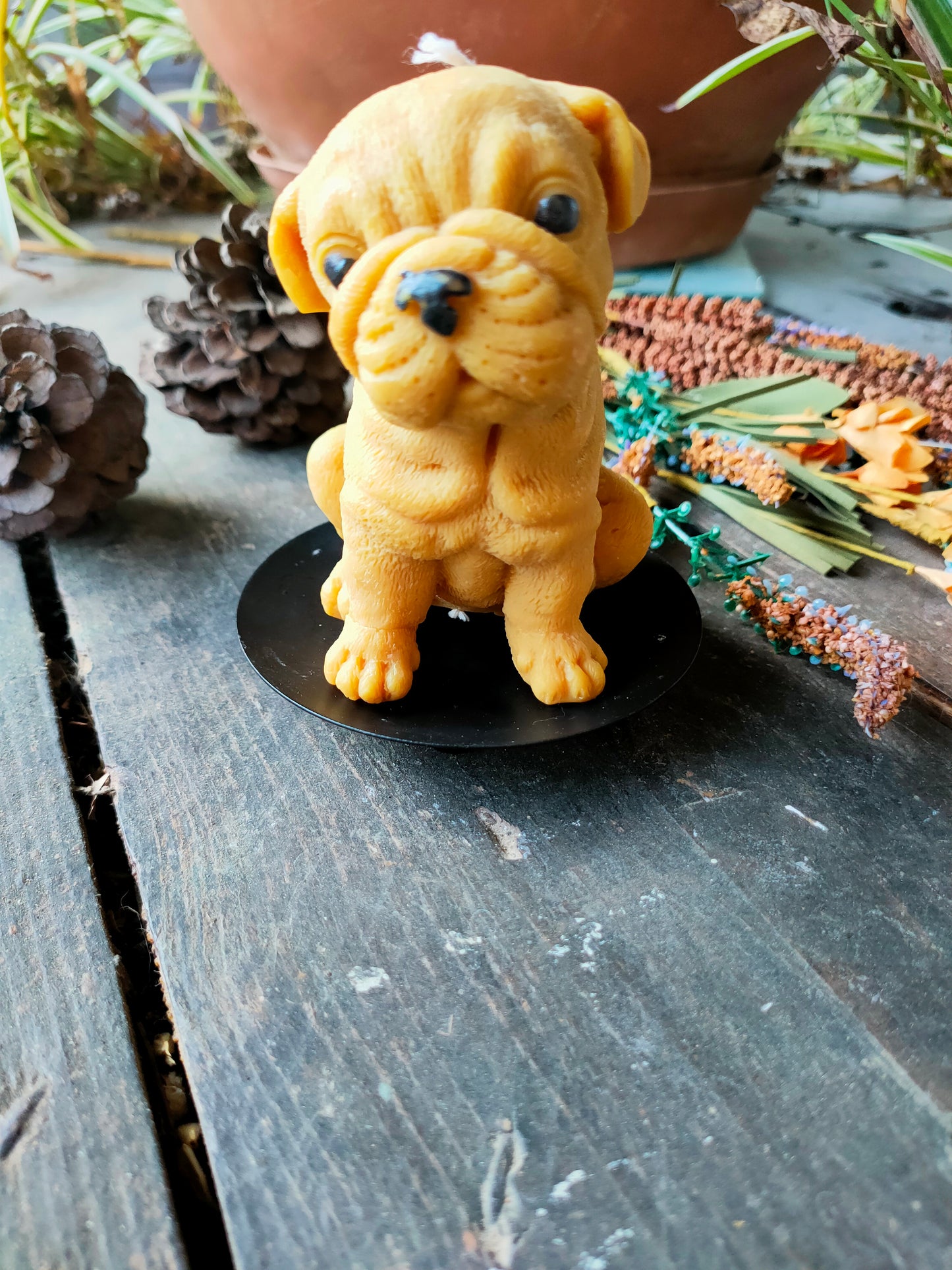 Compagnon de lumière bougie pilier parfumée