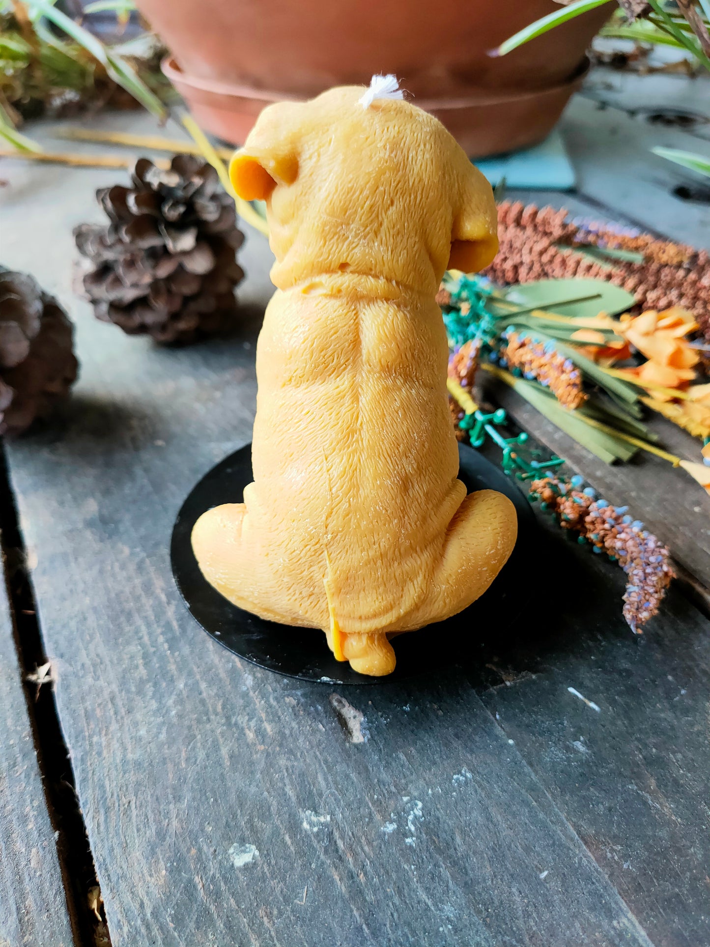 Compagnon de lumière bougie pilier parfumée