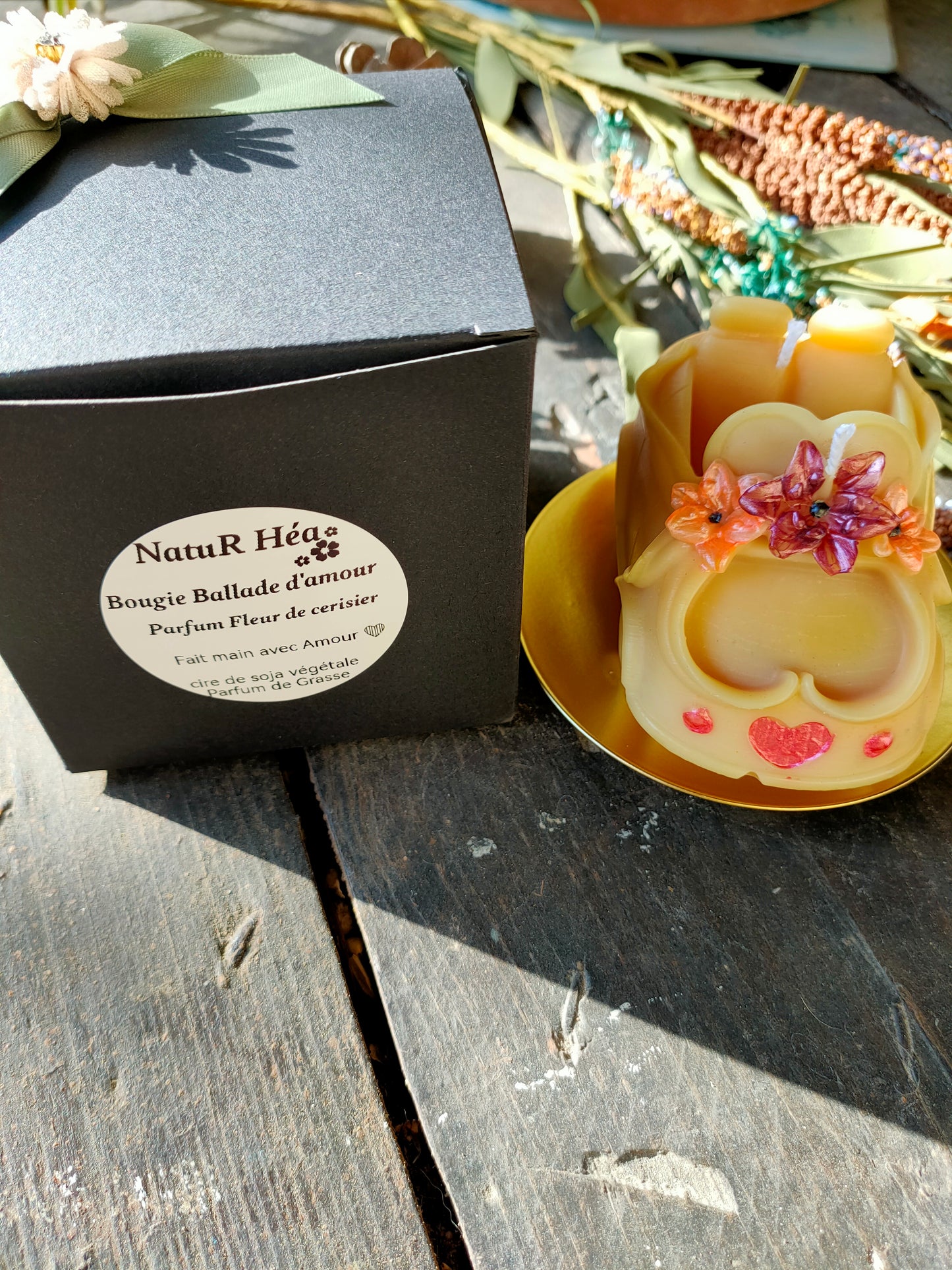 Ballade d'amour Bougie décorative parfum fleur de cerisier