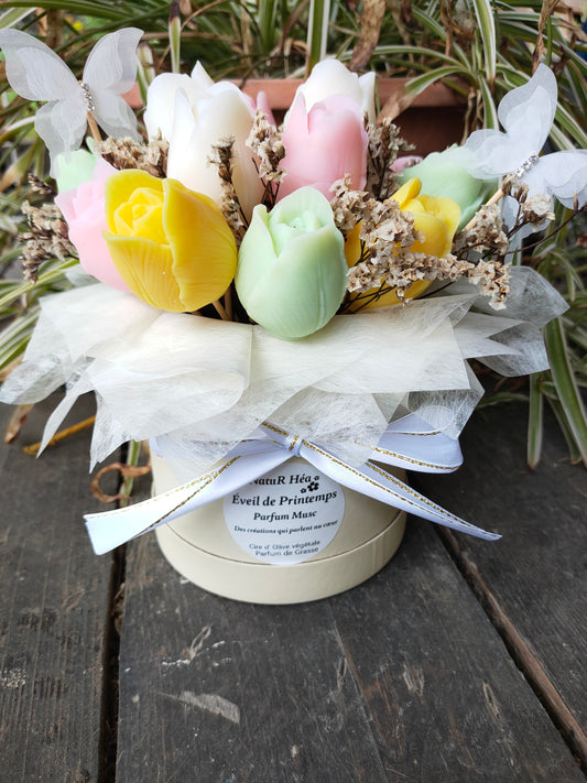 Éveil de Printemps Bouquet fleuri parfumé au Musc