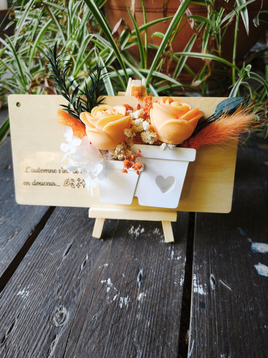L'automne s'invite – Décoration florale artisanale