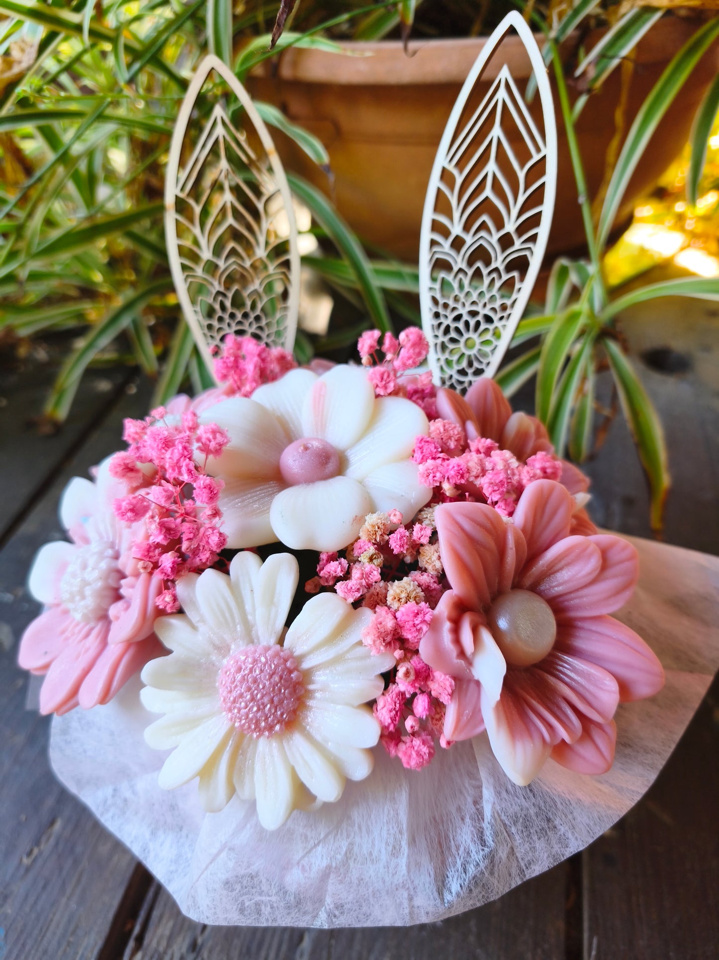Jardin de Douceur – Bouquet parfumé Pêche de Vigne