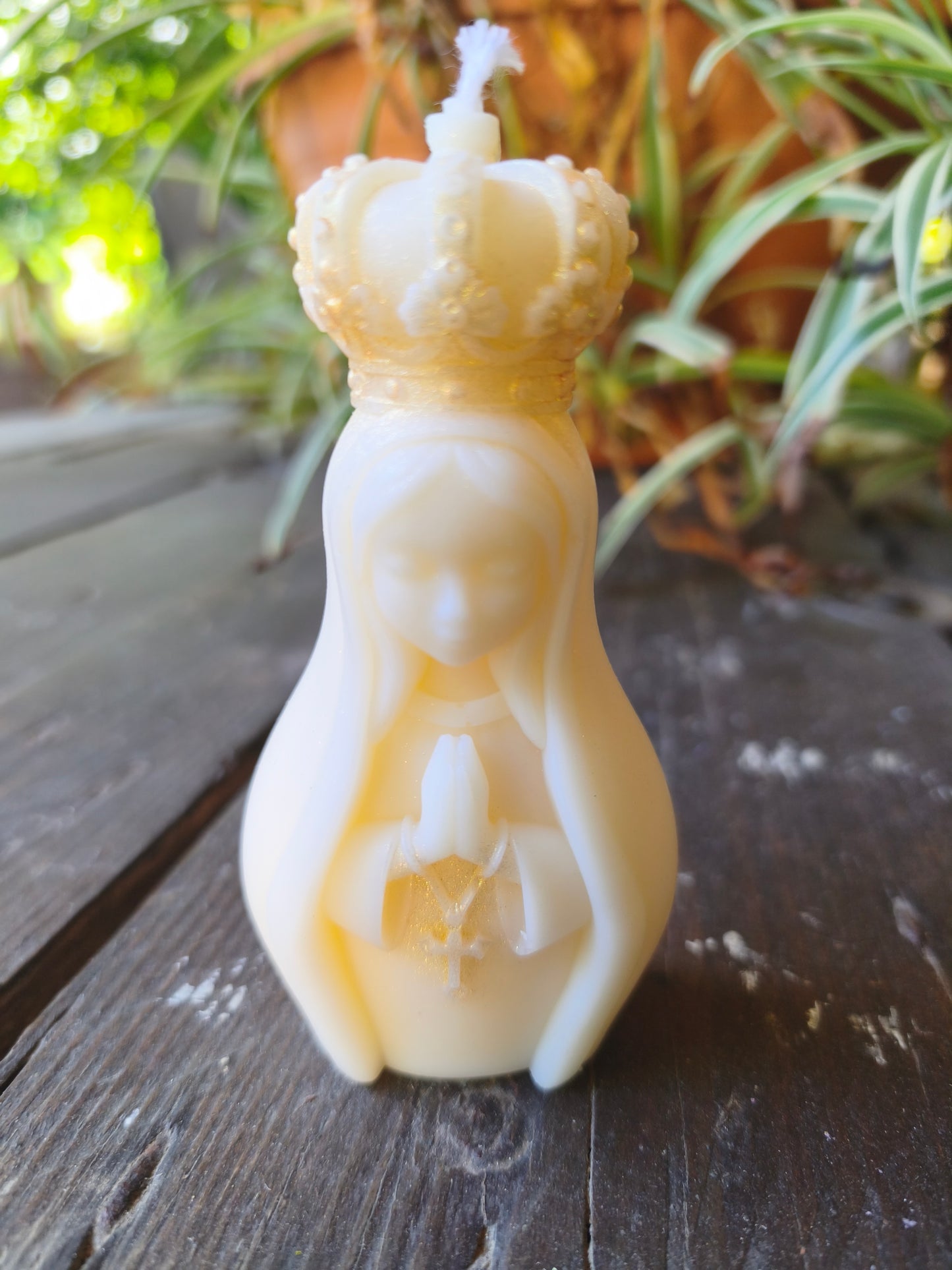 Vierge Artisanale en Cire Végétale | Avec ou Sans Parfum