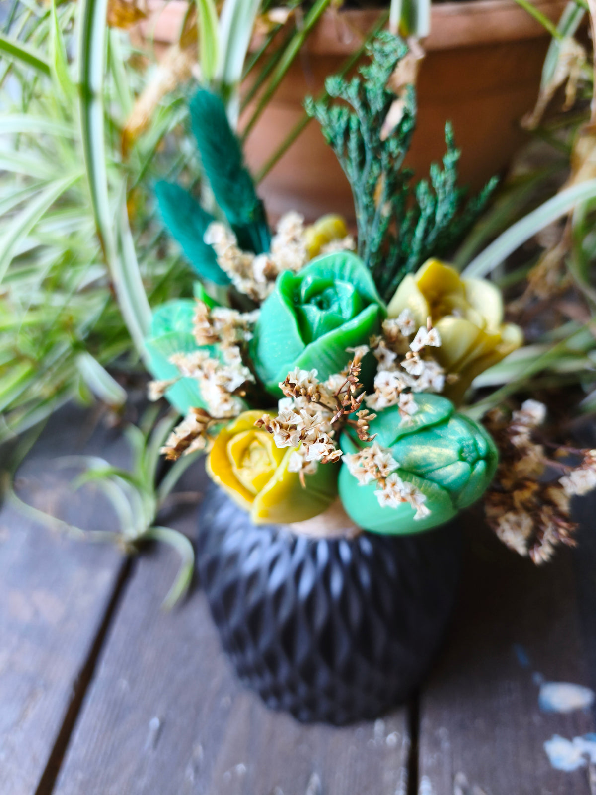 🌿 Éclat sauvage – Bouquet de fondants parfumés au musc