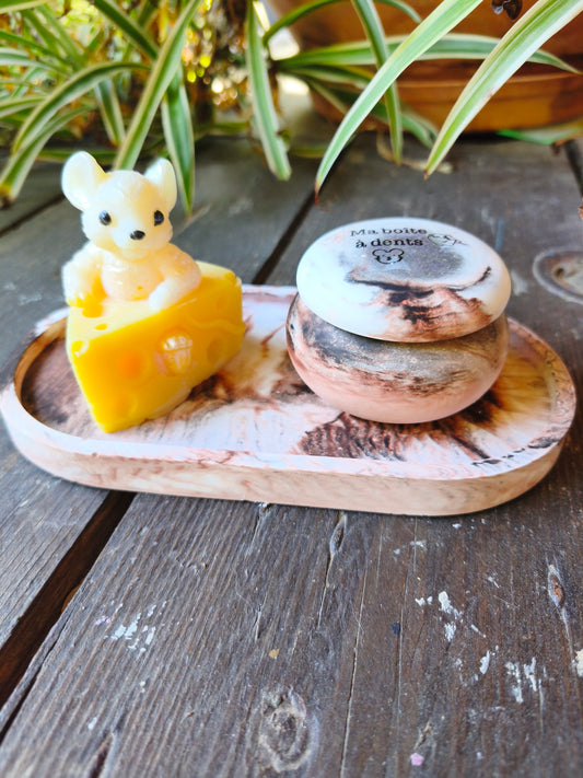 🐭 Le Trésor de la Petite Souris – Fondant parfumé Barbe à Papa