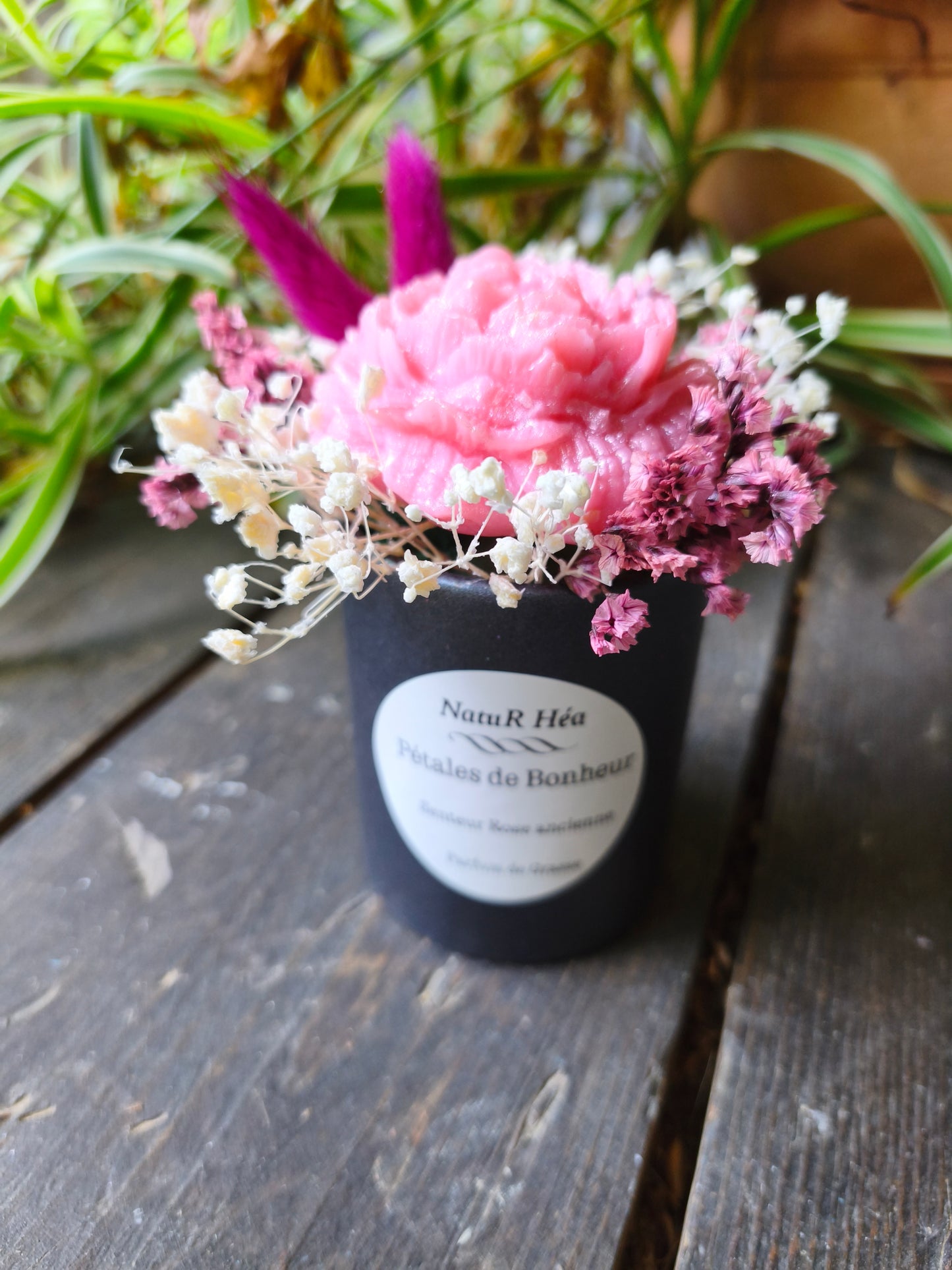 🌸 Pétales de Bonheur – Bouquet parfumé Rose Ancienne