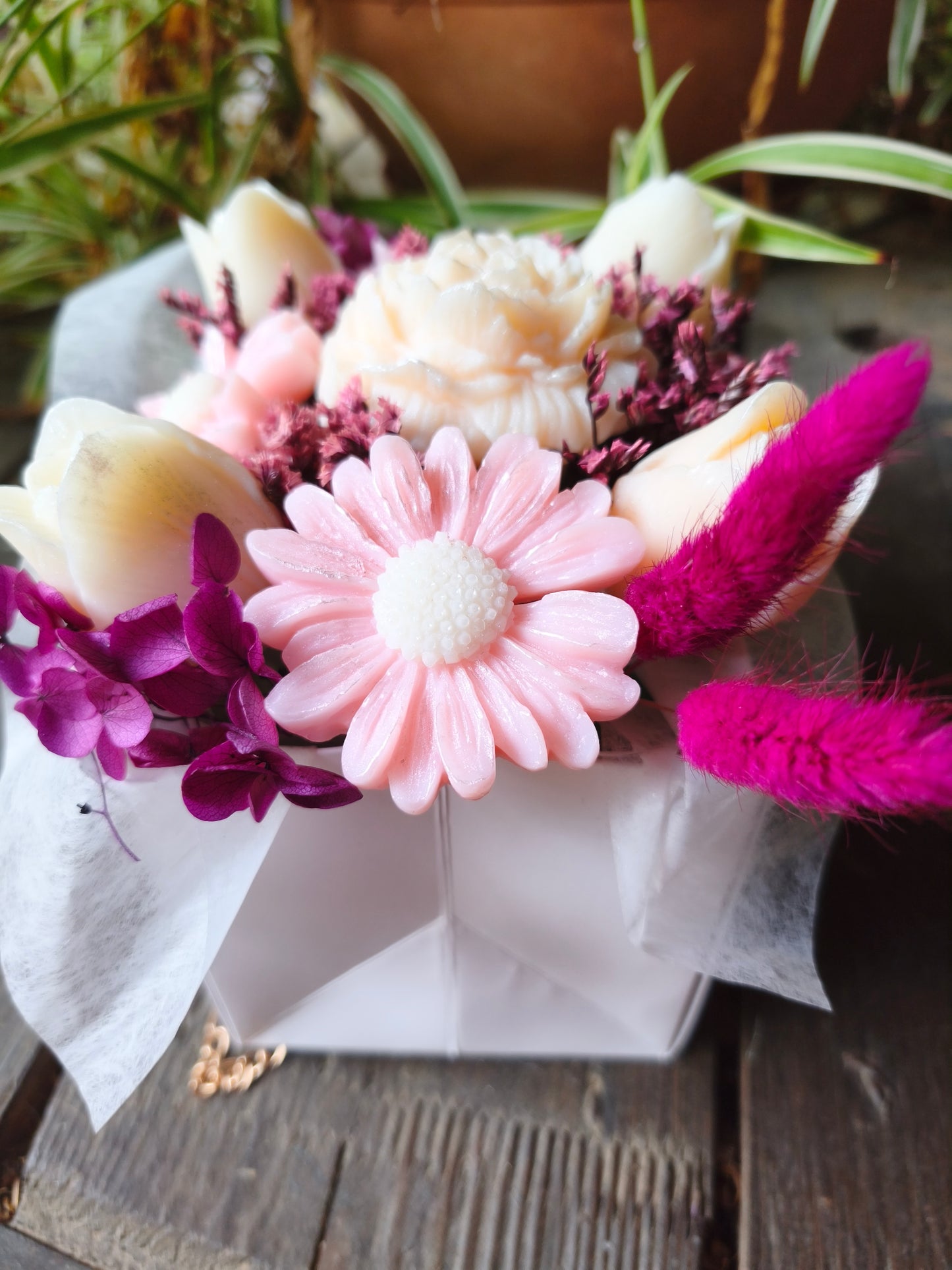 Évasion Florale – Bouquet parfumé Bigarade & Musc Blanc
