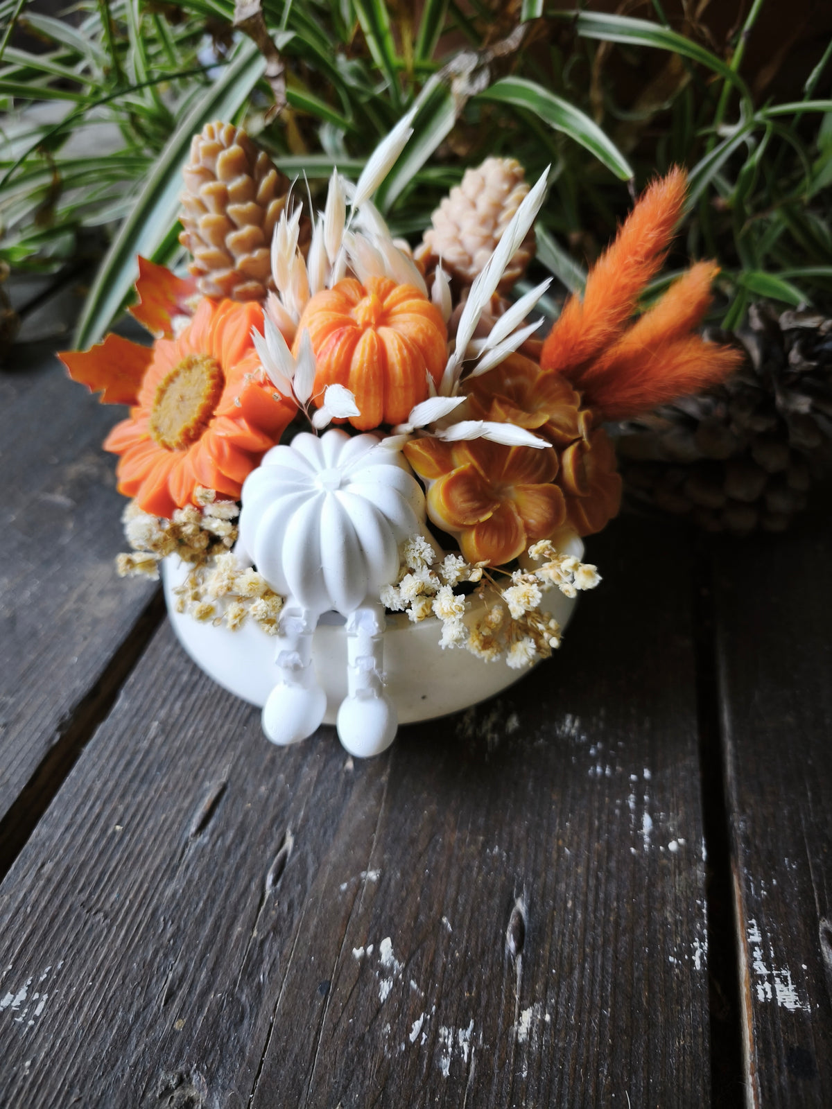 Douceur d’automne – Bouquet de fondants parfumés Citrouille vanillée