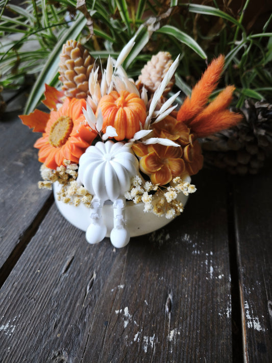 Douceur d’automne – Bouquet de fondants parfumés Citrouille vanillée