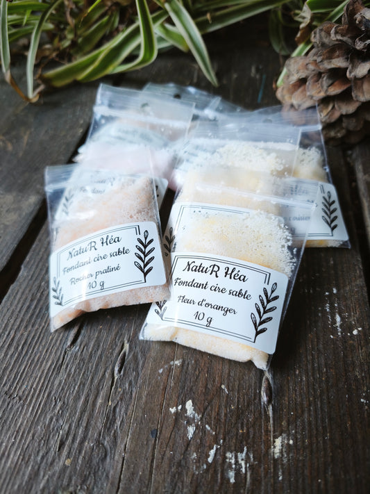 Fondant cire sable parfumé – 10 g