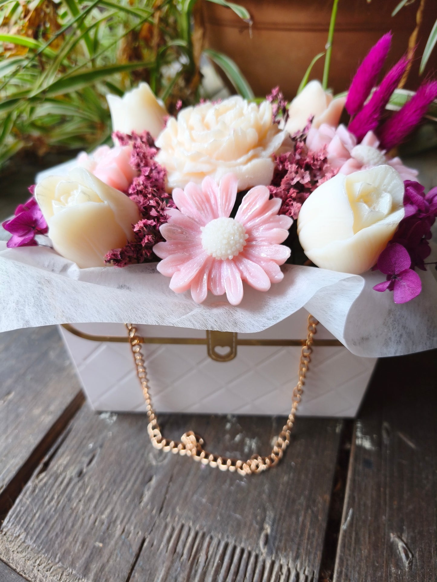 Évasion Florale – Bouquet parfumé Bigarade & Musc Blanc