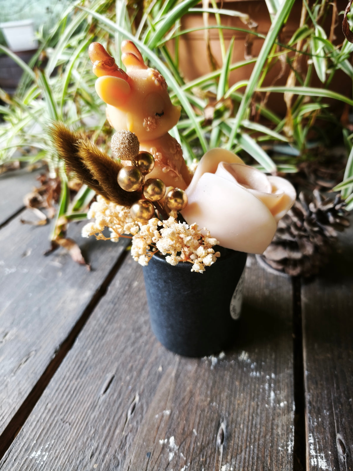 Petit rêve des bois – Création artisanale parfumée à la pivoine
