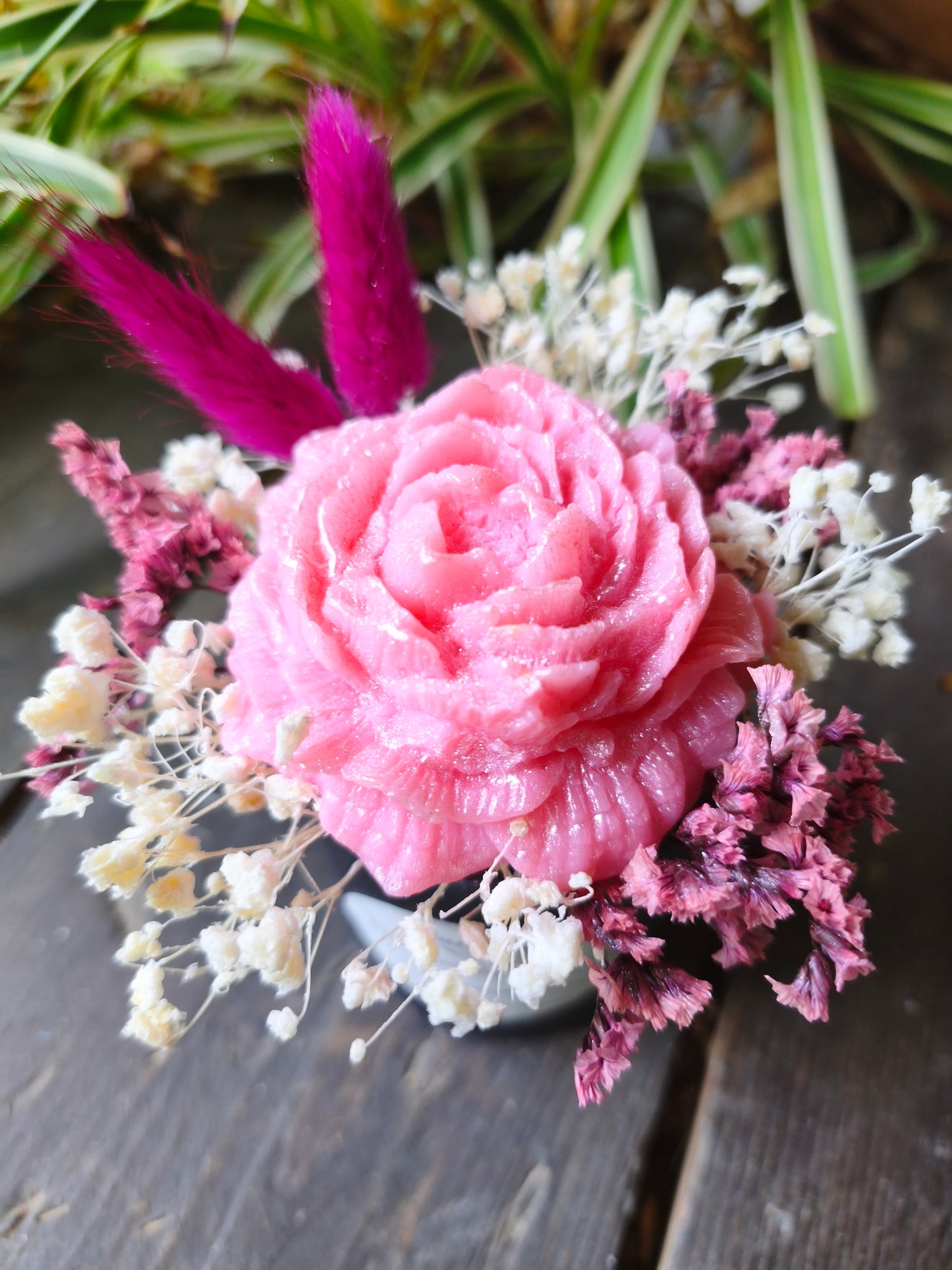 🌸 Pétales de Bonheur – Bouquet parfumé Rose Ancienne