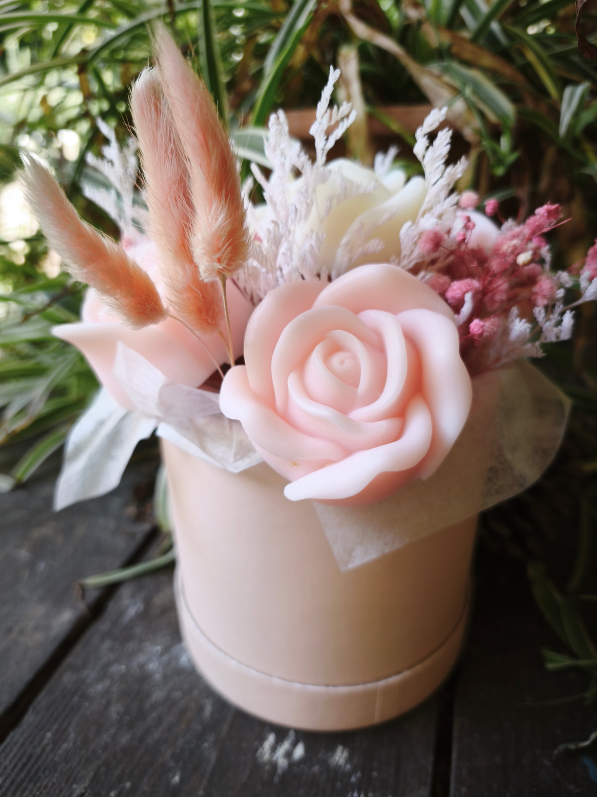 Tendre Promesse – Bouquet parfumé Rose ancienne