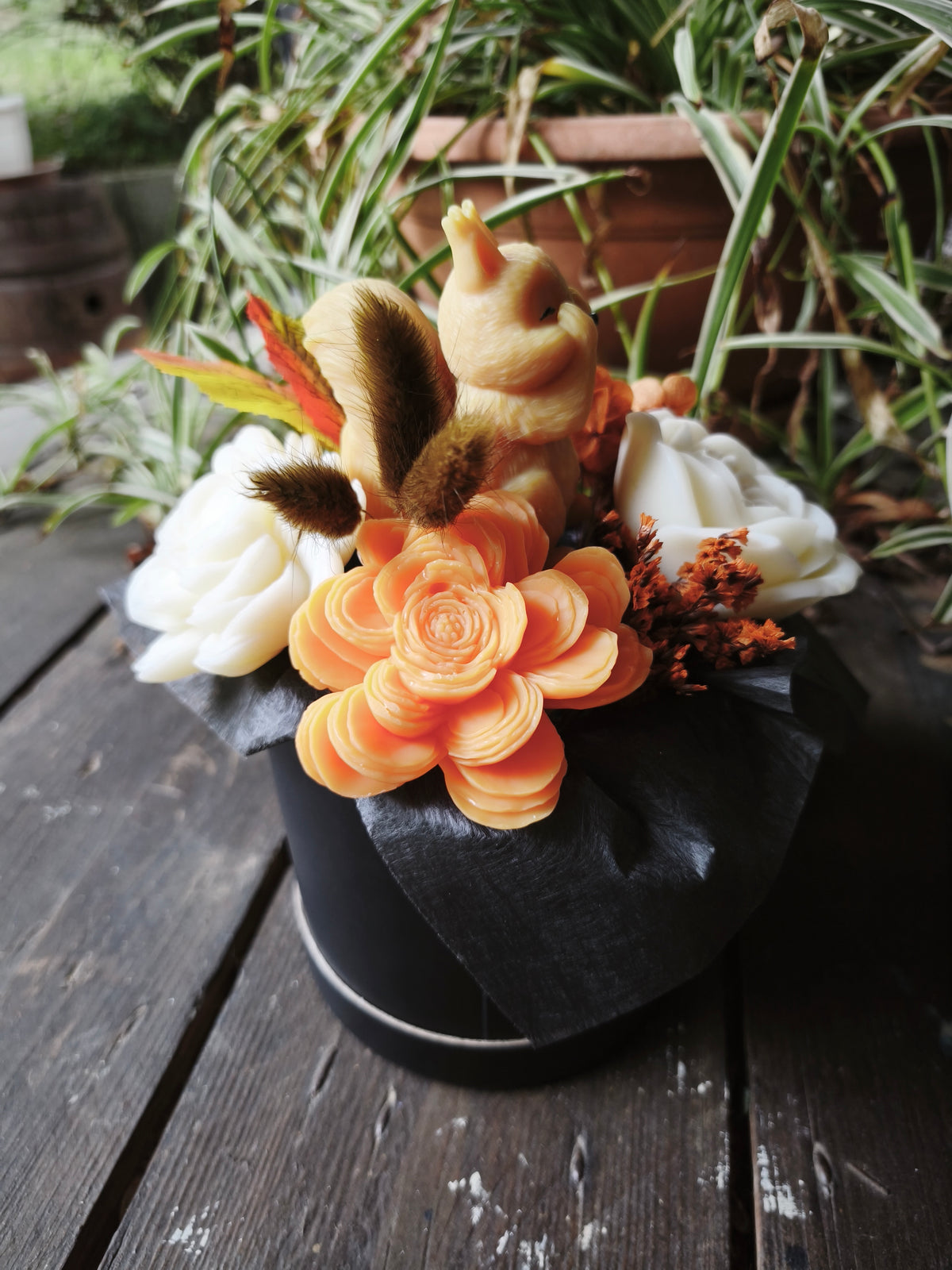 Cache cache d'automne bouquet de fondants parfumés - lait de coton