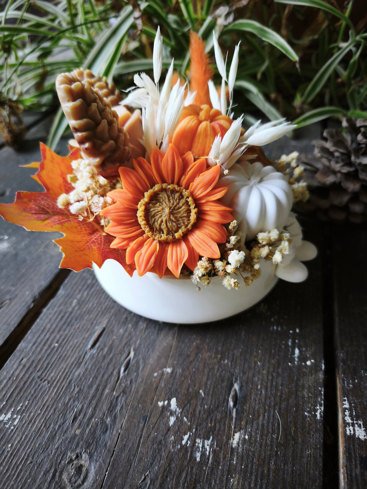 Douceur d’automne – Bouquet de fondants parfumés Citrouille vanillée