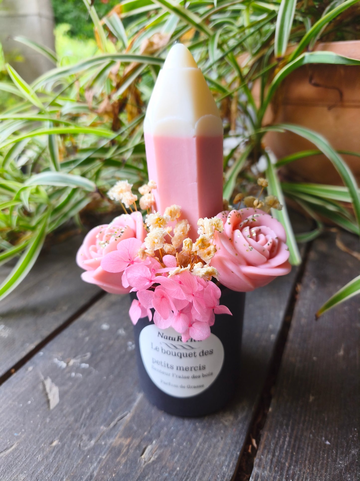 🍓 Le Bouquet des Petits Mercis – Bouquet parfumé Fraise des Bois