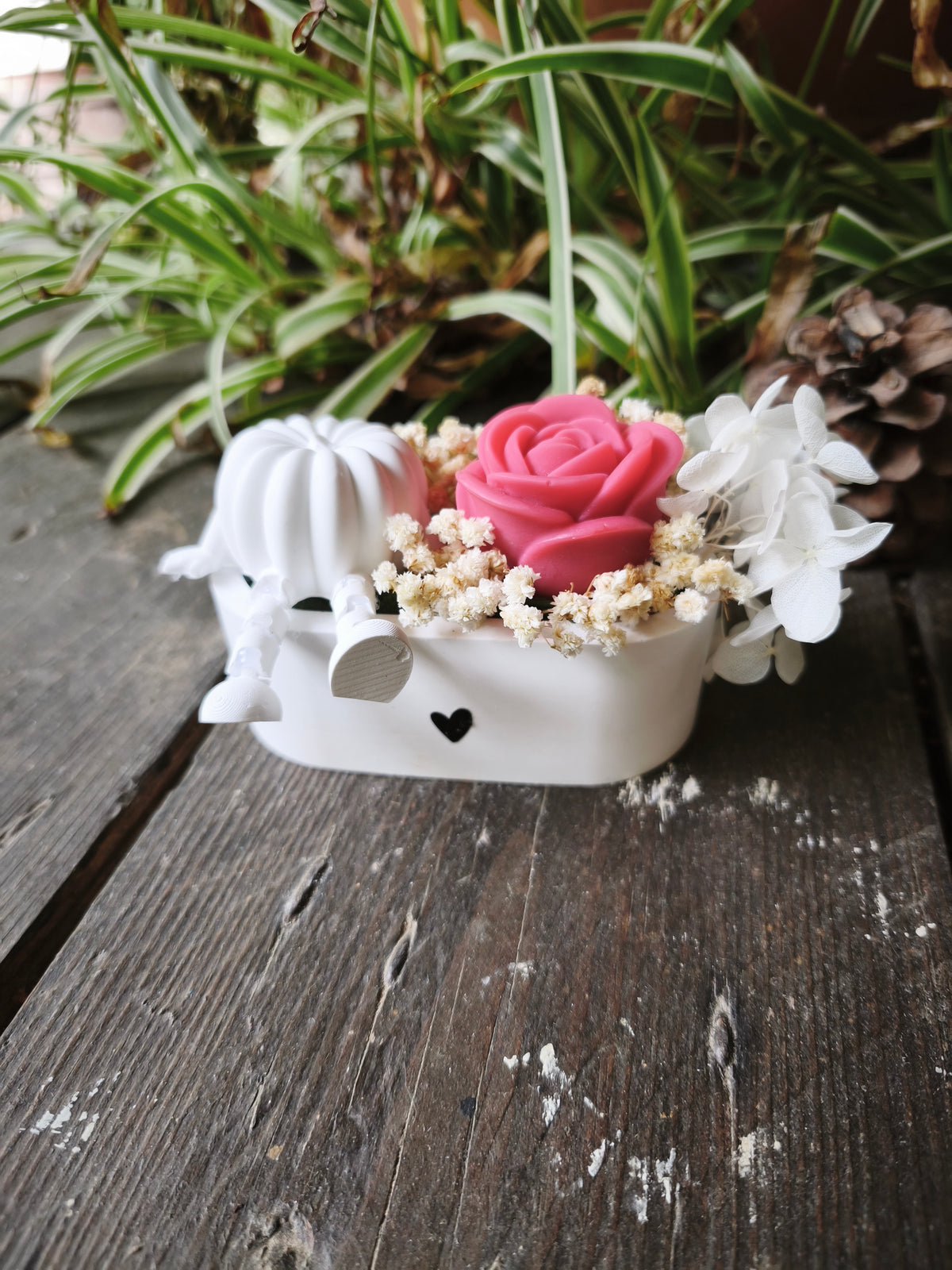 Petit jardin d'automne– Création parfumée Fleur de coton