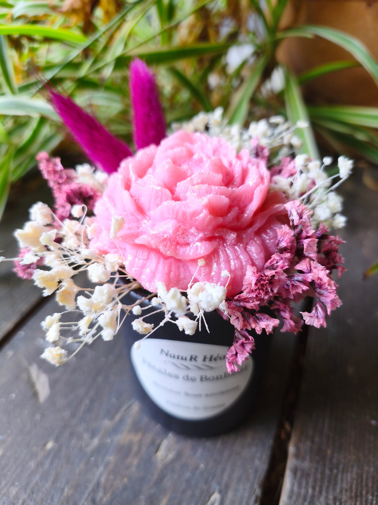 🌸 Pétales de Bonheur – Bouquet parfumé Rose Ancienne