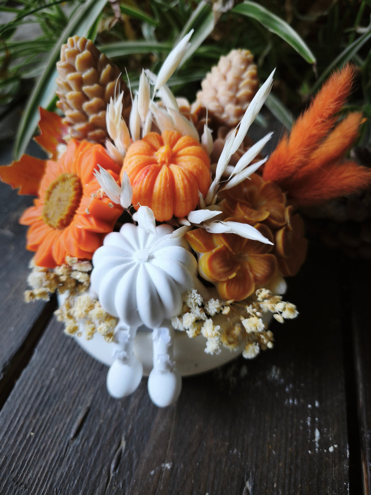 Douceur d’automne – Bouquet de fondants parfumés Citrouille vanillée