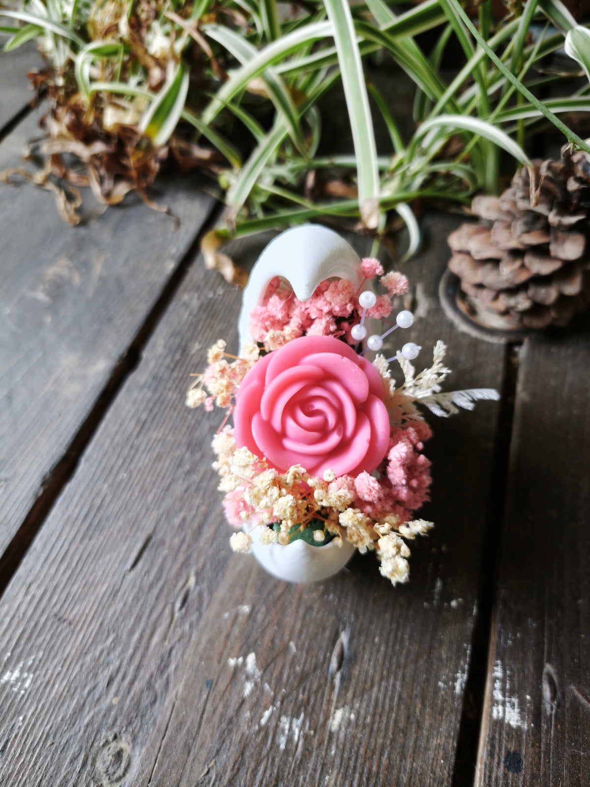 Rose de Lune – Décoration florale parfumée
