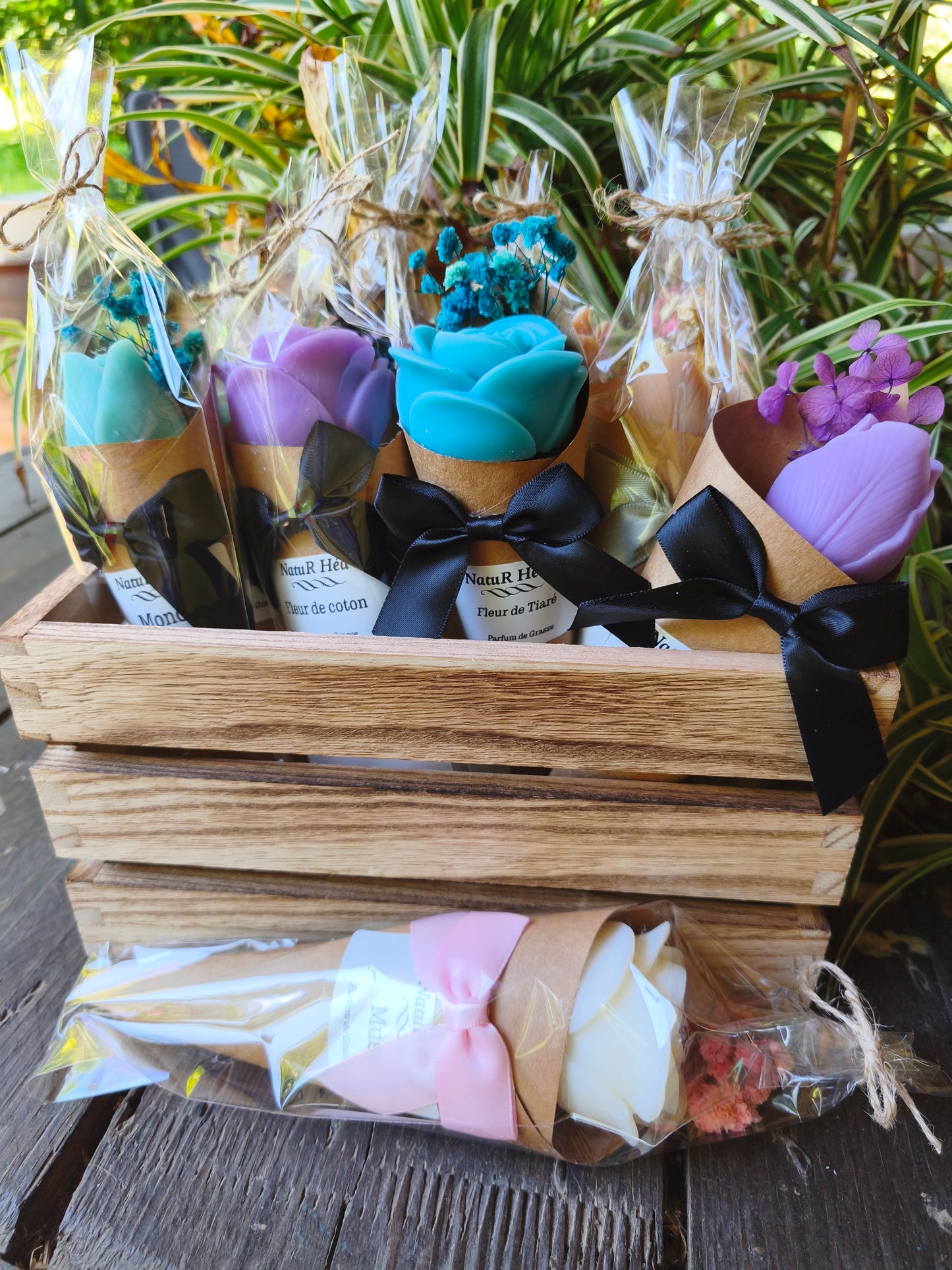 Fleur Parfumée Personnalisable – Fondant Parfumé Artisanal | Les Petites Attentions