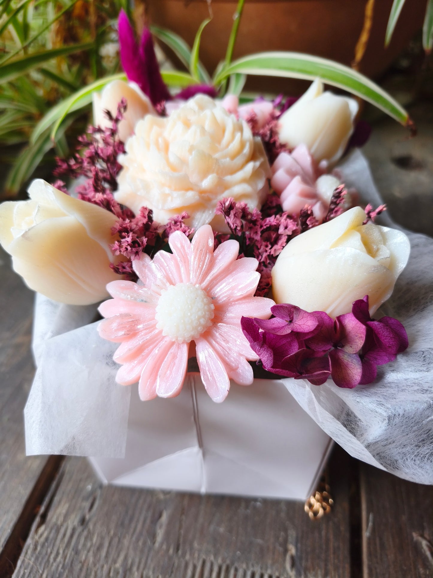 Évasion Florale – Bouquet parfumé Bigarade & Musc Blanc
