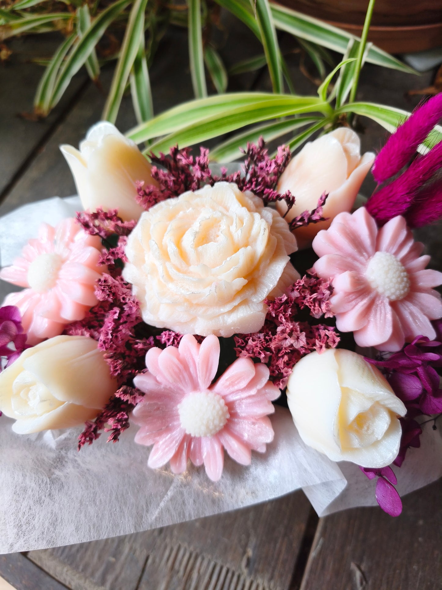 Évasion Florale – Bouquet parfumé Bigarade & Musc Blanc